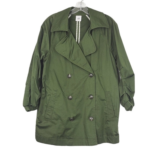 CAbi‎ Expedition Jacket Oversized Green Safari - Picture 2 of 9
